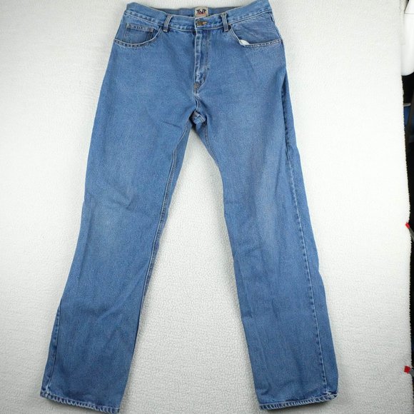 Men's Straight Vintage Jeans - Blue - Picture 1 of 9